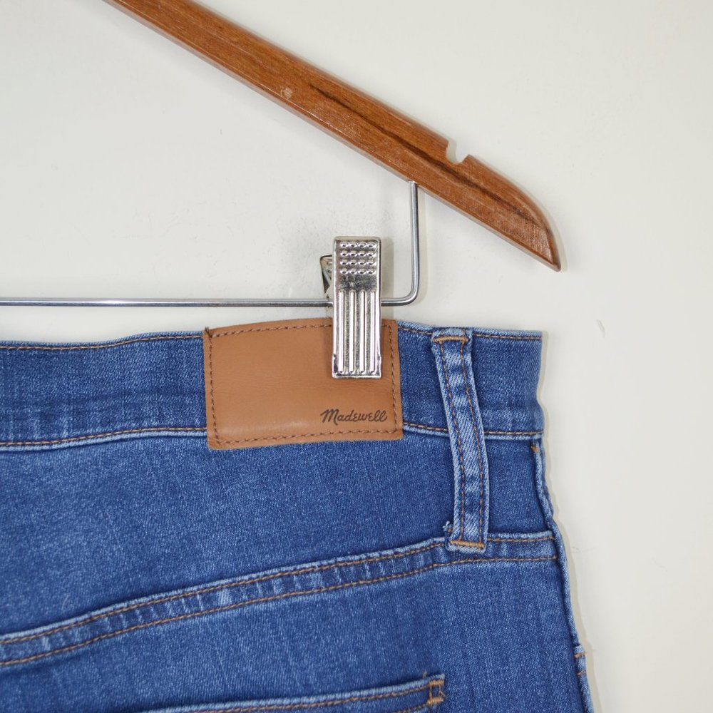 Madewell 10" High Rise Skinny Crop Button-Front - Picture 8 of 8